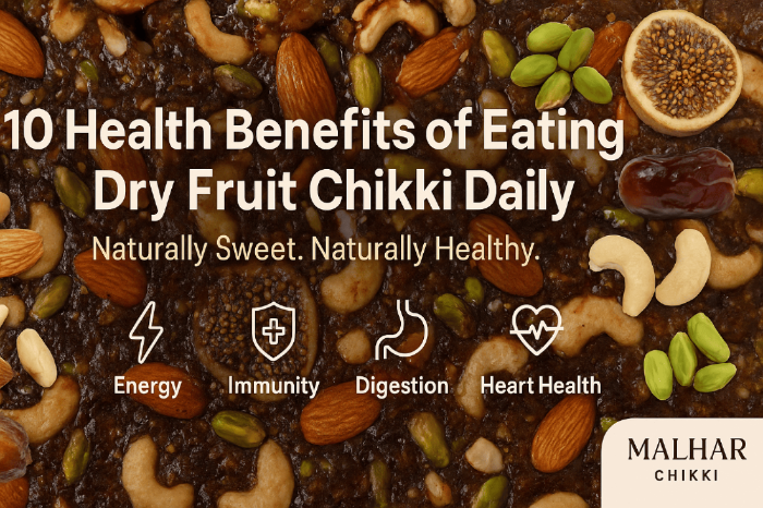 🧡 10 Health Benefits of Eating Dry Fruit Chikki Daily