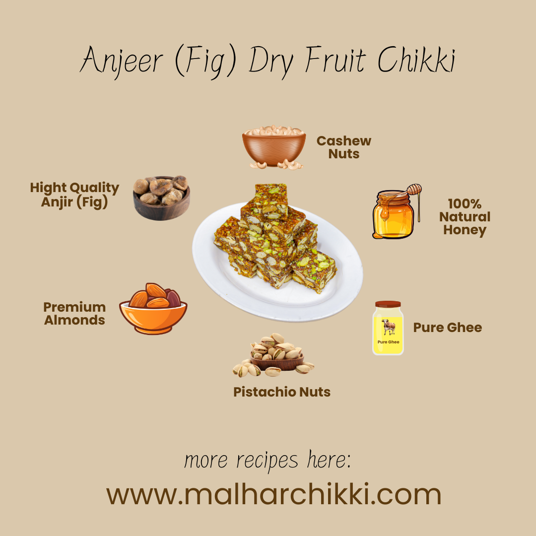 Chikki - Anjeer ( FIg ) Dry Fruit Chikki