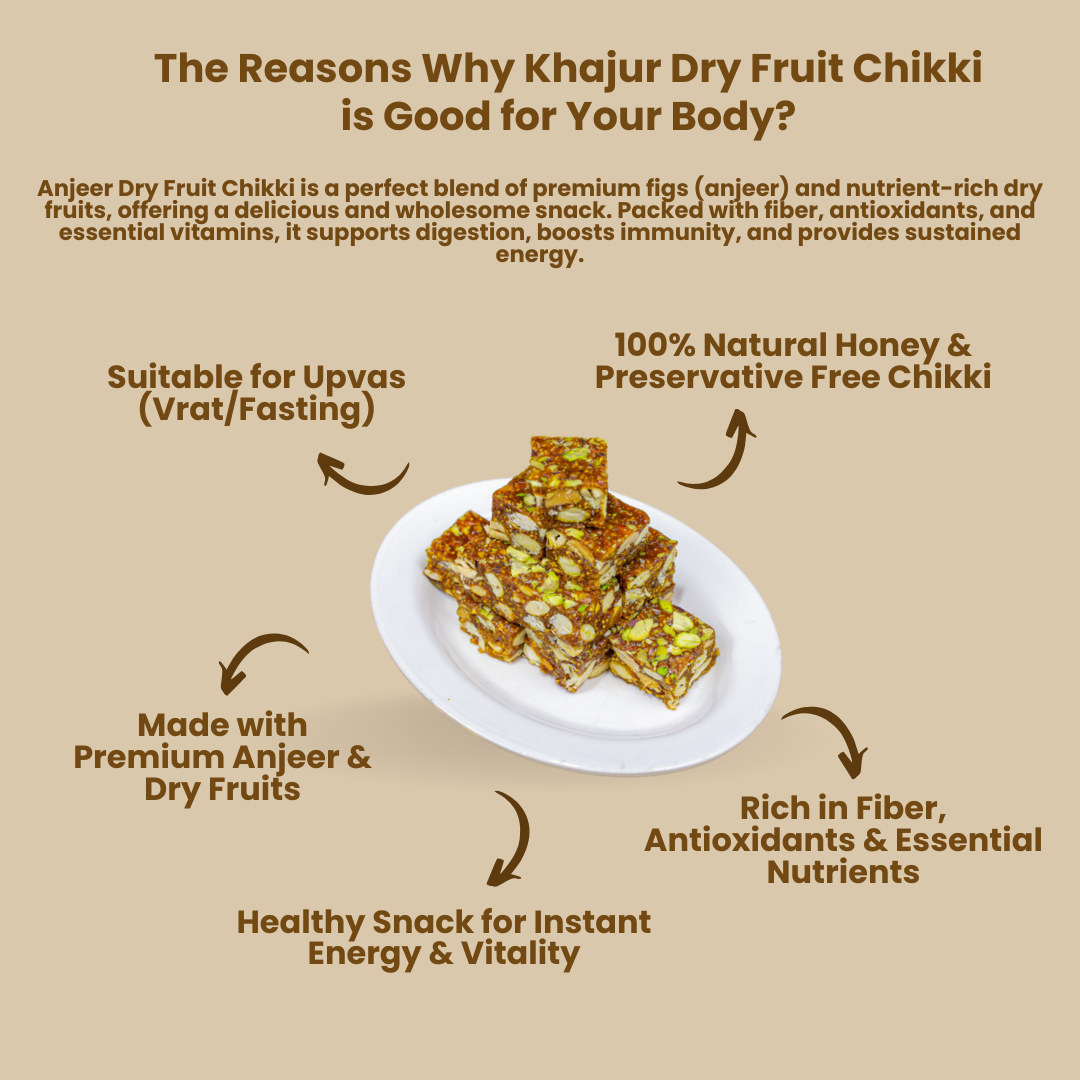 Chikki - Anjeer ( FIg ) Dry Fruit Chikki