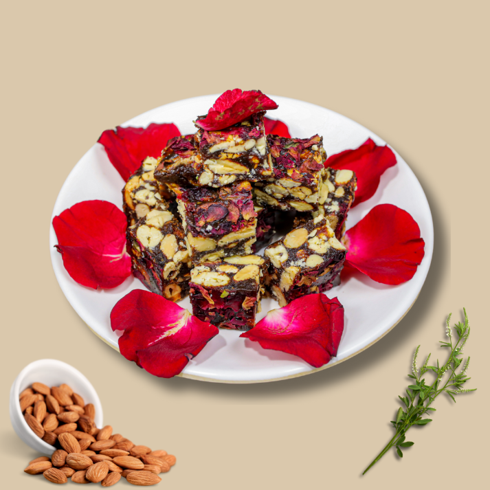 Rose Petals Dry Fruit Chikki