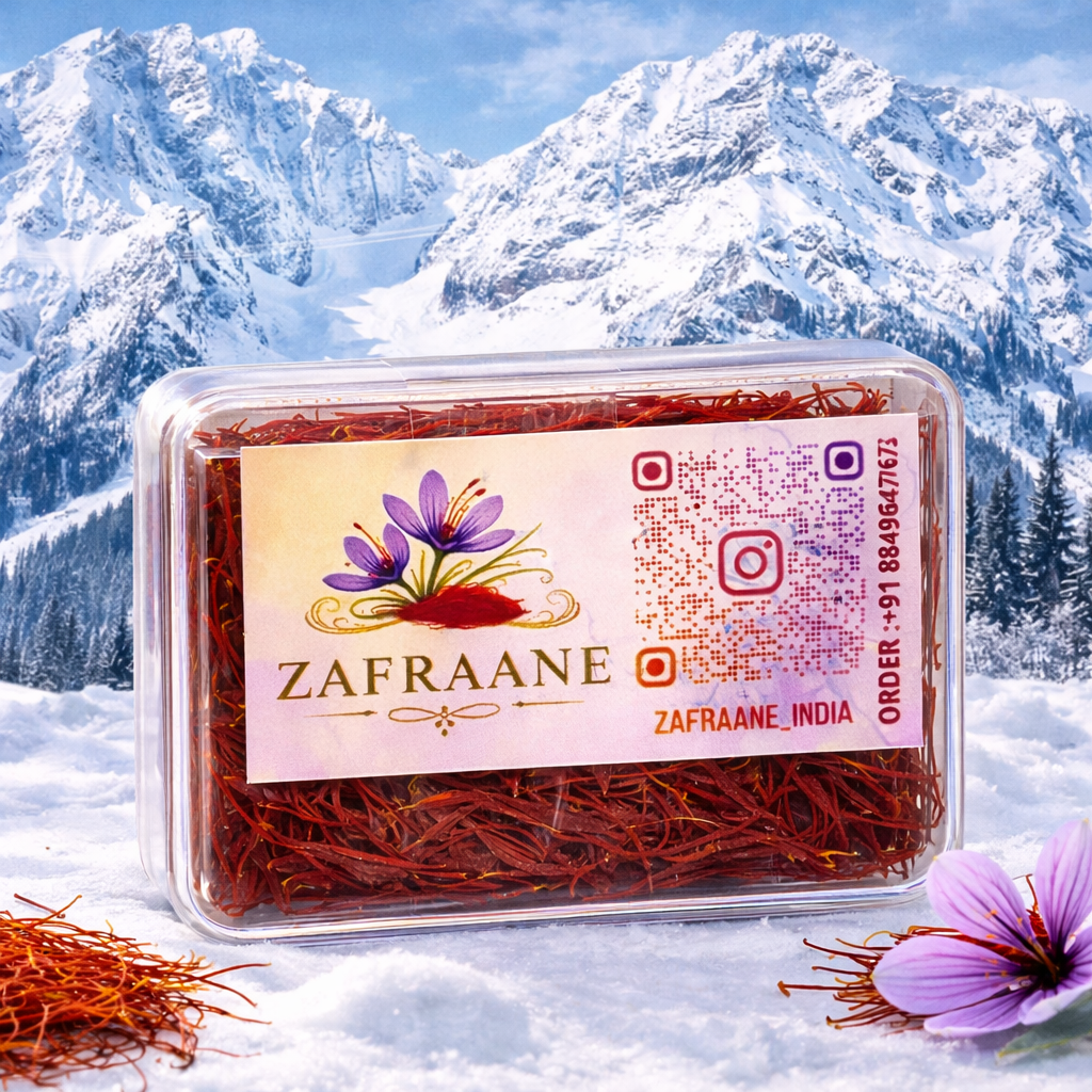 ZAFFRANE Kashmiri Saffron - 100% Pure Kashmiri Kesar